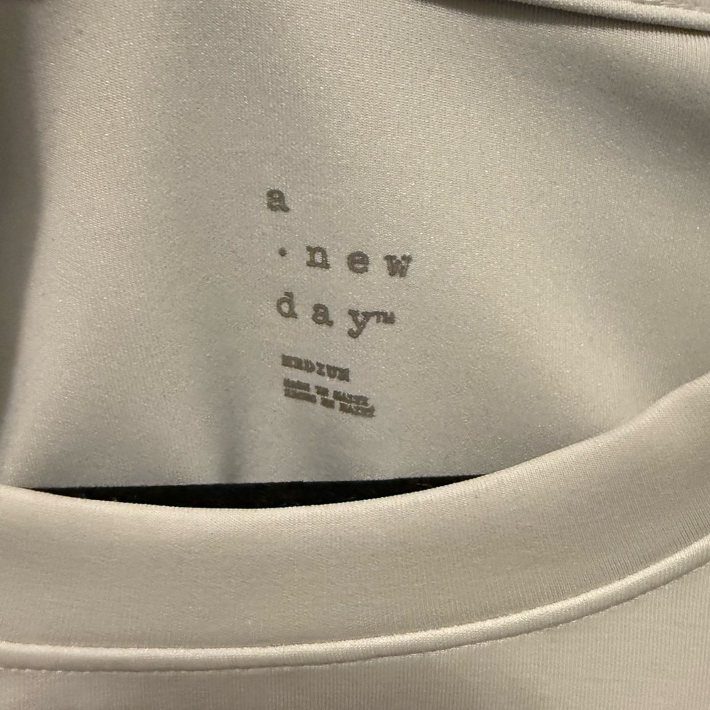 a new day Cream Crewneck Top - Picture 2 of 2